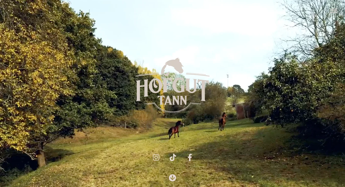 Startseite von Hofgut Tann