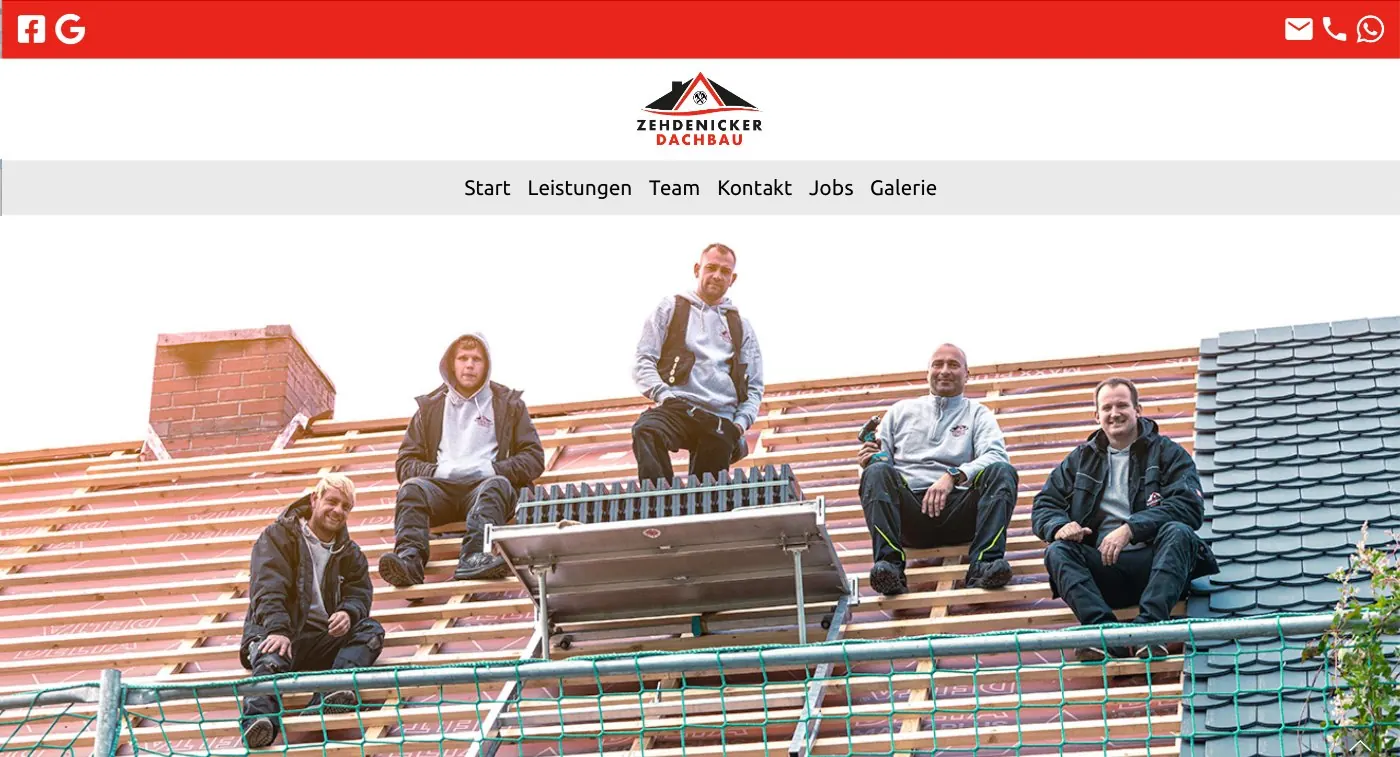 Startseite von Zehdenicker Dachbau