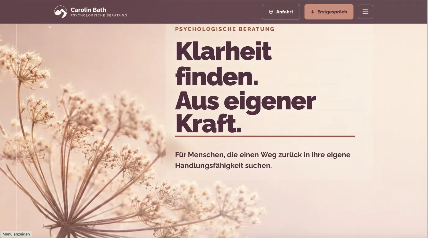 Startseite von Praxis Bath
